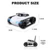 Electric/RC Car FPV WiFi RC Car Real Time Quality Mini HD Camera Video Remote Control Robot Tank Intelligent iOS Anroid App Wireless Toys 240424