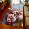 Sexy 2b Anime Carpet e tapete Anime Sexy Art Square Room Quarto Grande Área Grande Carpet Home Man Caver