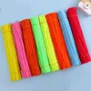 100 Packs Of Chenille Plush Strips DIY Supplies Children Twisted Plush Strips