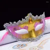 Party Supplies Halloween Masked Masquerade Ball Mask Female Venetian Princess Adult Half Face Children's