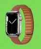 Apple Watch Band 44mm 40mm 41mm 45mm 42mm 38mmオリジナル磁気ループブレスレットIWATCHシリーズ3 5 4 SE 6 7ストラップH7053669のレザーリンク