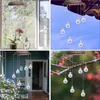 Other Bird Supplies Wind Chime Hummingbird Feeder Charming Outdoors Feeders Leakproof Outdoor Creative Humming