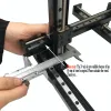 CNC GANTRY T-Type Sliding Table Rail Linear 50-300 mm Table coulissante NEMA11 Kit de moteur pas à pas Guide linéaire