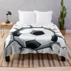 Soccer Blanket Warm Ultra Soft Football Ball Throw Blankets Soccer Team Player Blankets Mom Gift for Girls Boys Kids Women Men