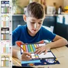 Kids Schedu Board voor Home Magnetic Dry Wrior Chore Char Set Chore Board Daily Responsibility Planner Schedule Board voor kinderen