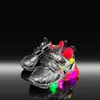 Sneakers 2022 Nowe buty sportowe Dziecięce Dziecko Dziecko 1-7-letni chłopcy biegający dziewczęta swobodny trend H240411