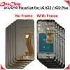 2/3/5/10 stuk/kavel voor LG K22/K22 plus LM-K200BAW LM-K200KMW LCD Display Monitor Touch Screen Assembly No/met frame