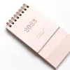 Mooie desktop agenda delicaat patroon time management plan scheurbestendige dik papier kleine desktop-kalender