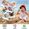 Mini Digital Kid Cartoon Camera Outdoor -Pographie Spielzeuggeschenke HD -Bildschirmkamera Pographer Bildungsspielzeug Video -Rekorder 240327