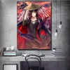 Anime clássico em torno da tela pintando HD Naruto Uchibo Sasuke Itachi Posters de parede impressão impressão mural