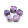 Decorative Figurines 1pc Natural Tumbled Stone Crystal Polished Amethyst Hematite Quartz Irregular Mineral Specimens Reiki Rolling Home