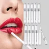 Opslagflessen 10x lip gloss buizen containers bijvulbaar lege transparante cosmetica DIY voor Valentijnsdag aanwezig vervanging