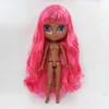 30cm Blyth lalka z 5 parami gestami zastępcze Biała czarna skóra 19 stawów Bjd Doll Body Body Prezent dla dziewcząt