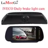 Monice de voiture Travail HD VOIR ARRIÈRE VUE CAMERA CAMERIE Stationnement de feux de freinage Inverse pour IVECO Daily Filt Light Camera Utilisation pour 2011-2021 4 Gen