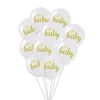 Åh baby fotobås Props Tabellery Cupcake Toppers vattenflaska papper klistermärken baby shower party barn grattis på födelsedagen leveranser