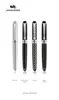 Jinhao x750 Silver Clip Style Classic Fountain Metal Fountain Pen 0,5 mm Penk encre en acier pour les fournitures de bureau cadeau