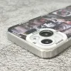 Étui pour iPhone 15 14 13 12 11 Mini Pro Max XS XR SE 7 8 Plus Cover Transparent Aesthetic David Mona Lisa