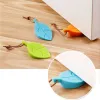 4 pcs feuilles forme en silicone en caoutchouc stop stoppers bloquer les enfants