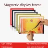 Board A4 2PCS verdubbelde magnetische display -posts Selfadhesive PVC Poster Frame Certificaat Documenten Paper Picture Decoration frame