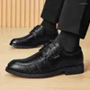 Casual Shoes 2024 Spring Men Slip on Business Moccasins Breattable Italian Leather Loafer Driving