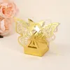 20/50 pezzi Laser Hollo Hollo Butterfly Boxes Wedding Candy Chocolate Box Bombal