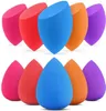 10 PCS/Pack Makeup Sponge Beauty Sponge Makeup Blender for Full Cover Foundation Super Soft Beauty Cosmetic Tools بالجملة 240329