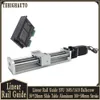 workbench Linear Rail Guide 100~500mm Stroke SFU1605/1610 Ballscrew 1.2Nm/2Nm/3Nm NEMA23 57mm Stepper Motor Kits XYZ Table