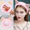 Elastische Stirnbänder für Frauen Make -up Waschanlage Spa Stirnband Haare Frau Weichkoralle Fleece Halte Haarbänder Mädchen Haarzubehör Accessoires