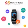 Watches Huawei Band 6 Smartwatch Allday SPO2 Monitoring 1.47 "FullView Display 2Week Battery Livslängd Fast Charging Heart Rate Monitoring