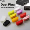 10PC Soft silikonowy notebook HDMI Plug Universal Anti-Dust Cap Ochronne pokrycie gumowe dla płyty głównej interfejsu HD