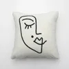 Kussen minimalistische stijl teddy fluweel deksels ultrazachte warme kussensloop 45x45cm decoratief voor bank slaapkamer woonkamer