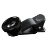 FISHEYE Wide Vinkle Macro Portable 3 In 1 Mobile Phone Camera Lens Clip Macro Smartphone Extern Lens Android Accessories