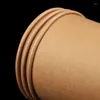 Copas descartáveis falhas de 420 ml de papel kraft de papel de chá de café de papel de café