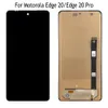 Incell 6.7 "Para Motorola Moto Edge 20 Digitalizador de tela de toque LCD Display para o Moto Edge 20 Pro Xt2153-1