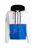 F1 Hoodie for Men 2024 Formula 1 Team Logo Full-length Zip Hoodie New Season Racing Fans Fashion Half-zip Sweatshirt Pullover Unisex