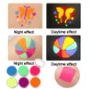 Verfpasta Geconcentreerde pigment Glow Dark Face Body Paint Set 6 fluorescerende kleuren voor kinderen volwassenen Halloween Makeup Kit