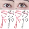 Pink Eyelash Curler with Eyelash Comb Professional Makeup Eyelash Curling Clip Cosmetic Eyelashes Beauty Makeup Tool Accessories