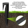 分解可能なプラスチック製の床の爪のスパイク庭園芝刈り機の境界ケーブルを敷設するためのピンの固定ピンペグ境界ネイルツール