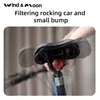 Fiets achterlichten Intelligente detectie remlichten USB Road Bike MTB achteraan achterlichten Dubbele Fracket Montage voor zadelstoel