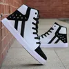 Fitnessskor mäns casual skateboarding hög topp sneakers sport andas hip hop walking street chaussure homme