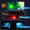 Luci motociclistiche Mini segnale Light Drone Strobo Light 7 Colori LED segnale di segnale per la bici per auto