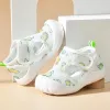 Sneakers andningsbara luftnät baby barn skor tecknad baby pojke skor mjuka sloe skor för baby flicka 14t småbarn först vandrare