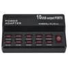 USB10 Port 12A extremt snabb laddning av mobiltelefon surfplatta digital smart laddare med stark kompatibilitet