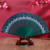 Decorative Figurines Vintage Color Changing Crown Folding Hand Fan Fashion Lace Japanese And Hanfu Style Dancing Fans Pography Props Home