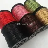 2 mm 10-225 meter/rol Chinese knoop satijnen koord gevlochten zijden macrame touw draad draad diy armbanden maken bevindingen kralen