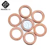 200 pc M5-14 Koperen wasmachine OLIE OLIE HILING PAKKING M20 Vlakke sluitring O-ring afdichting Assortmentkit met doos M6 M8 M10 M12 M14 voor carterpluggen