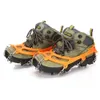 Crampons Microspikes Sac de rangement gratuit Crampons adultes adaptés à tous les types de chaussures en tailles 36 à 44 Matériau en silicone