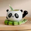 Canecas PANDA CHUPAS DE CAFELO COM SPOPER SPOPER CELURA CEVERÍCIA CEVERIAÇÃO BASHOVE BASHOVE LEITE BRAMANHA DE ÁGUA DO LEITE 250ML PRESENTE DE BRINIMÉSTICO DE NATAL