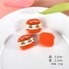 Decorative Figurines 10Pcs Resin Cute Cake Macaron Flatback Cabochon Scrapbooking For Phone Decoration Craft DIY Jewelry Making Dollhouse