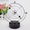 Konst och hantverk Newton Pendulum Ball Cradle Dynamic Balancin Instrument Physics Science Pendulum Toy Home Decor Handicraft Livin Room Ornament L49